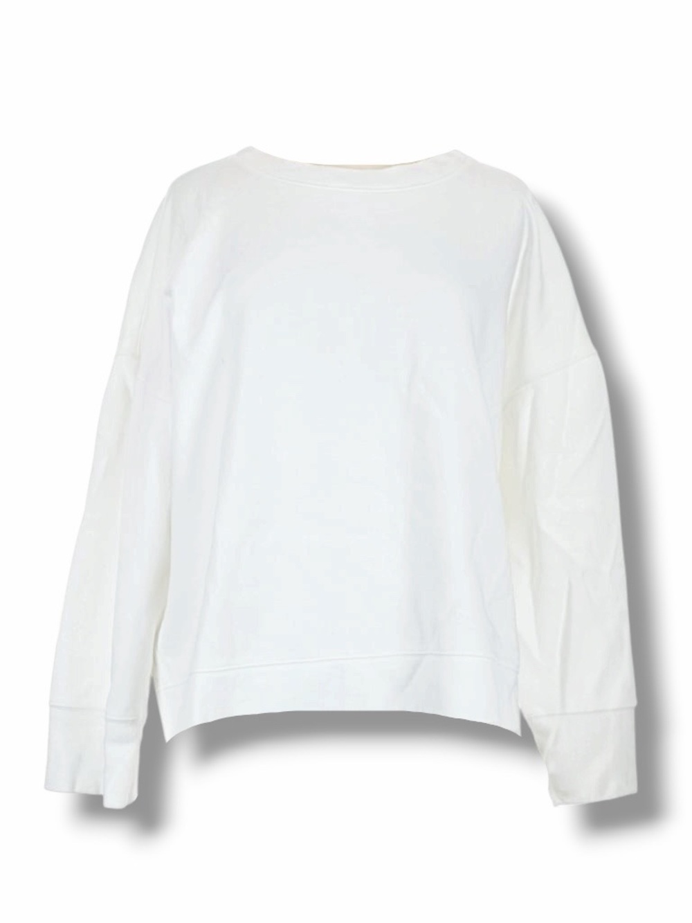 Free People Women’s Pullover Sweater in Stark White Size Medium NWT - Picture 4 of 4